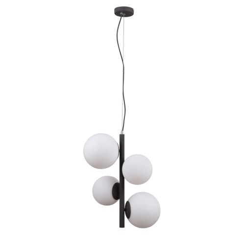 Italux Nowoczesna Lampa Wisząca Riga E27 2-punktowa PND-44213-4A-SBL