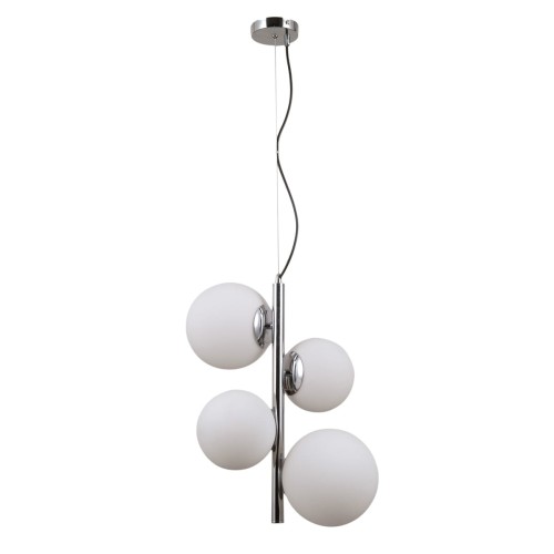 Italux Nowoczesna Lampa Wisząca Riga E27 2-punktowa PND-44213-4B-CH