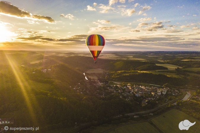 Lot zaręczynowy balonem Olsztyn