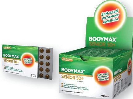 ORKLA HEALTH AS Bodymax 50+ 600 tabletek 20blistrów x 30tabletek) 6734541
