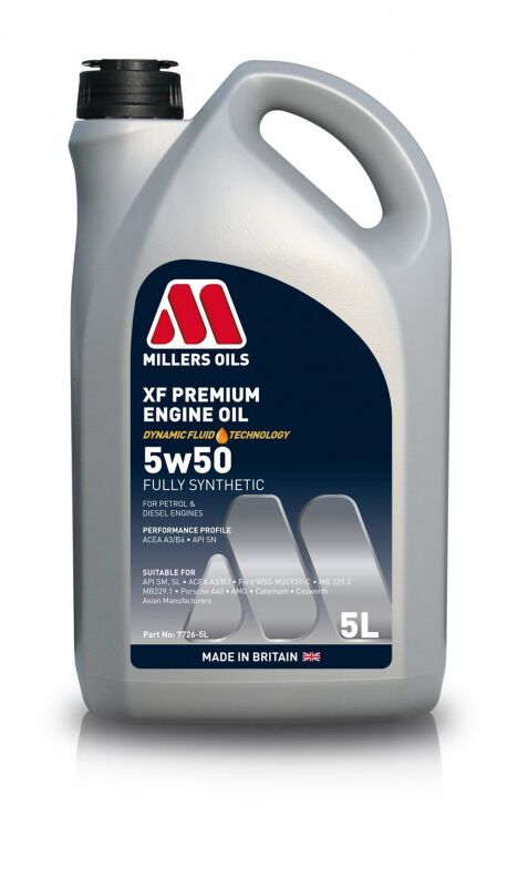 MILLERS OILS XF PREMIUM 5w50 5L