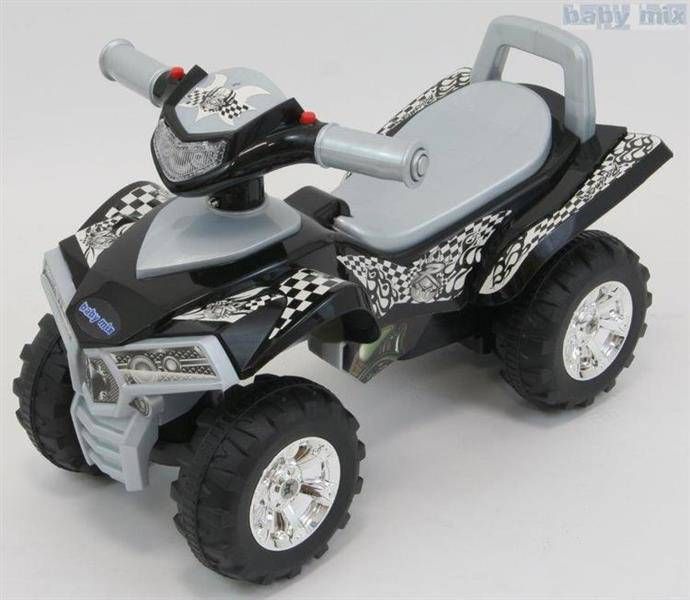 Baby Mix Jeździk Quad z dźwiękiem szary