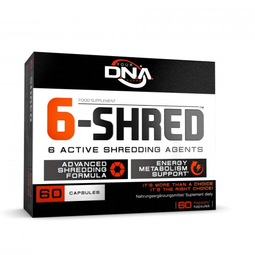 DNA Supps D.N.A. 6-Shred 60 kaps SPALACZ FATBURNER