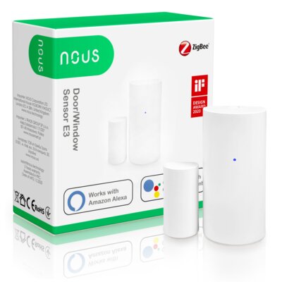 NOUS Czujnik otwarcia NOUS ZigBee Tuya E3