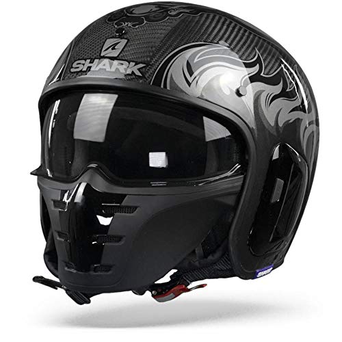 Kask motocyklowy Shark S-DRAK 2 Carbon DAGON DAA, czarny/antracyt, XS