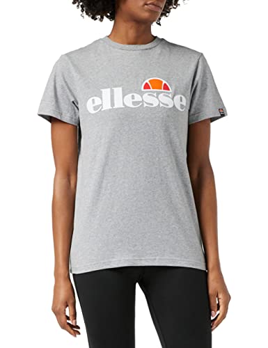 Ellesse Albany damski T-Shirt, S Biały (Oatmeal Marl), szary, 36 SGS03237