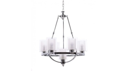 Lumina Deco Deco LAMPA WISZĄCA LOFT CHROMOWANA SANTINI W7 LDP 1220-7 (CHR)