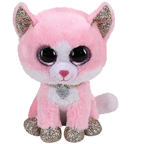 Ty UK Ltd Ty UK Ltd 36366 czapka beanie Fiona Pink Cat-Boo-Reg, wielokolorowa 36366