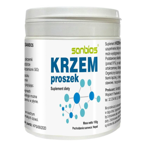 SANBIOS Sanbios Krzem proszek 100 g
