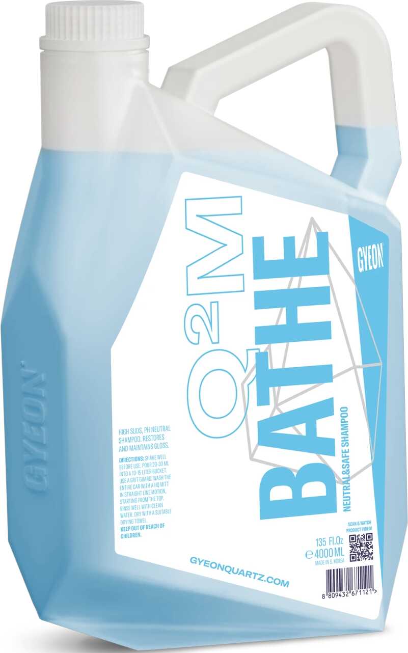 Gyeon Gyeon Q2M Bathe  mocno skoncentrowany szampon o neutralnym pH 4L GYE000183
