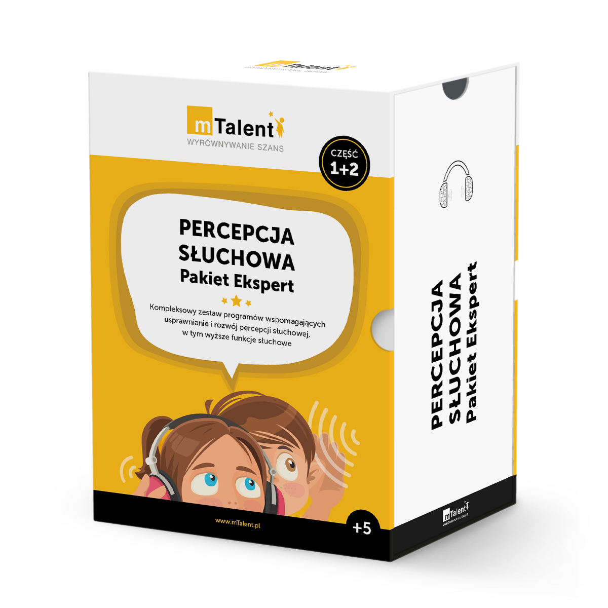 Learnetic mTalent Percepcja słuchowa Pakiet Ekspert - Projektory, ekrany, monitory interaktywne - Profesjonalne doradztwo - Kontakt: 71 784 97 60. Sklep Projektor.pl