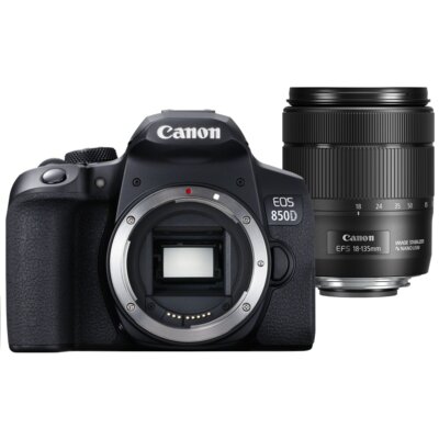 Canon EOS 850D + 18-135 IS USM czarny