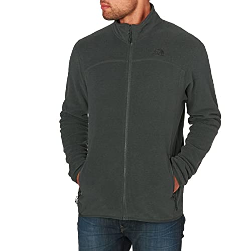 The North Face Męska kurtka polarowa M 100 Glacier, szaro-tnfdarkgreyhthr, 46 (rozmiar producenta: Medium)