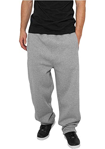 Urban Classics męskie spodnie dresowe, sportowe - nogawka długa szary TB014Bgrey