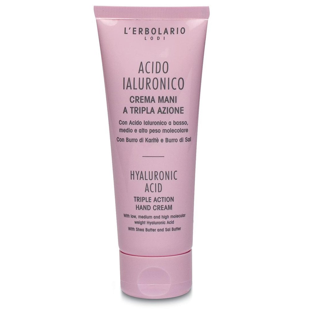 L'Erbolario LErbolario LErbolario Acido Ialuronico Krem do rąk o potrójnym działaniu 75 ml