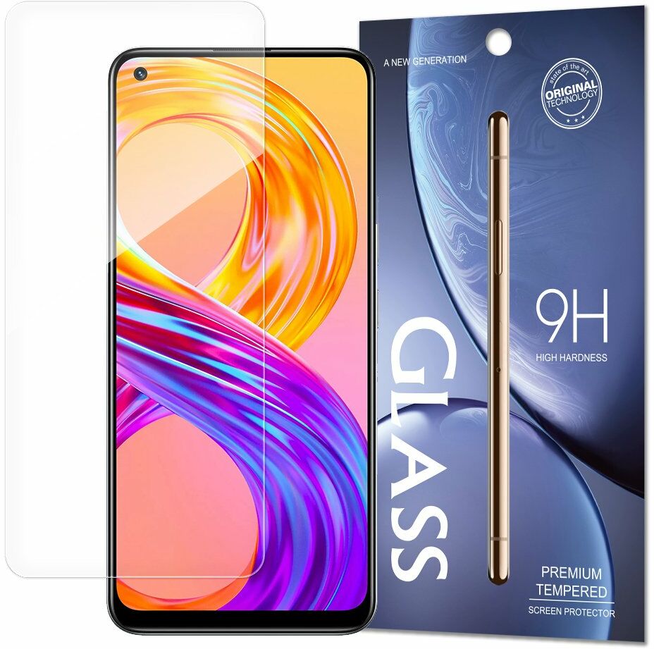 TEMPERED Hurtel Glass szkło hartowane 9H Realme 8 Pro / Realme 8 (opakowanie koperta)