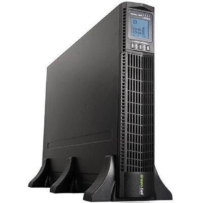 UPS Green Cell Zasilacz awaryjny UPS Online Green Cell RTII z wyświetlaczem LCD 3000VA UPS15