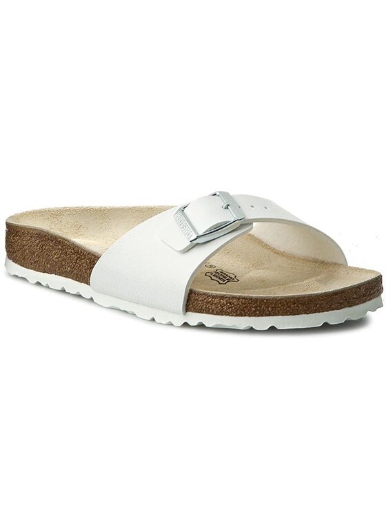 Birkenstock Klapki Madrid 0040733 Biały