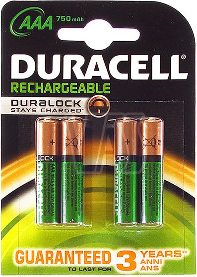 Duracell Akumulator Basic AAA / R03 800mAh 4 szt.