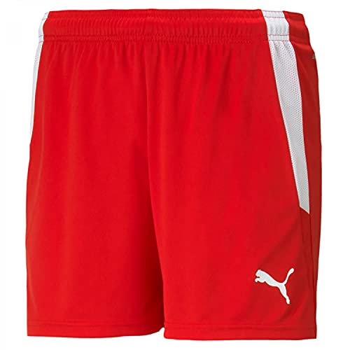 PUMA PUMA Szorty damskie Teamliga Shorts W Puma Red-Puma White m 704936