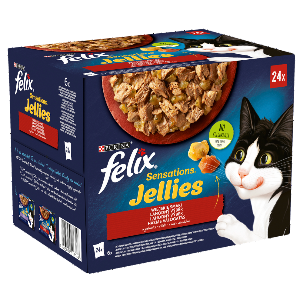 Purina Felix Sensations Wiejskie Smaki w galaretce 24x85g 48667-uniw