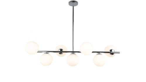 Lumina Deco Deco NOWOCZESNA LAMPA WISZĄCA CHROMOWANA FREDICA W7 LDP 6030-7 (CHR)