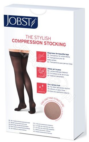 JOBST UltraSheer pończochy uciskowe CCL1 czarne - rozmiar IV