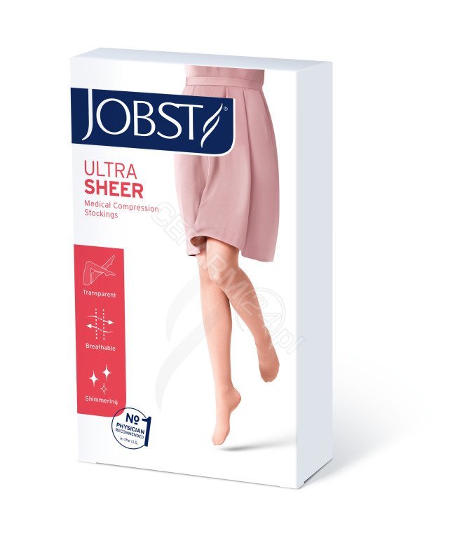 JOBST UltraSheer podkolanówki uciskowe CCL1 naturalne - rozmiar IV