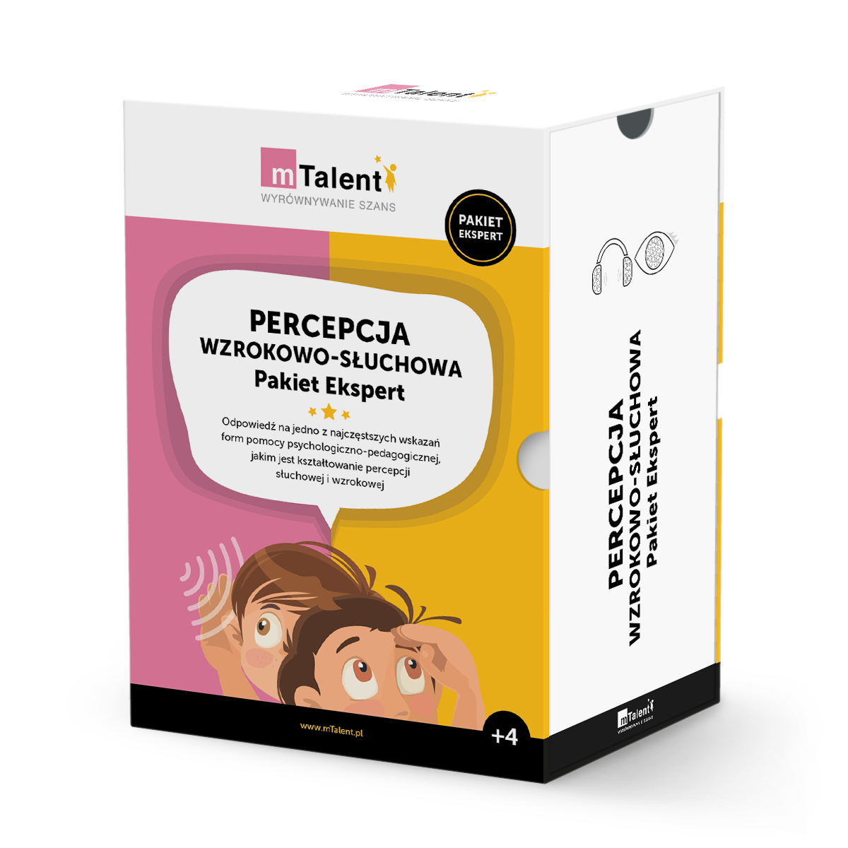 mTalent Percepcja wzrokowo-słuchowa Pakiet Ekspert - Projektory, ekrany, monitory interaktywne - Profesjonalne doradztwo - Kontakt: 71 784 97 60. Sklep Projektor.pl