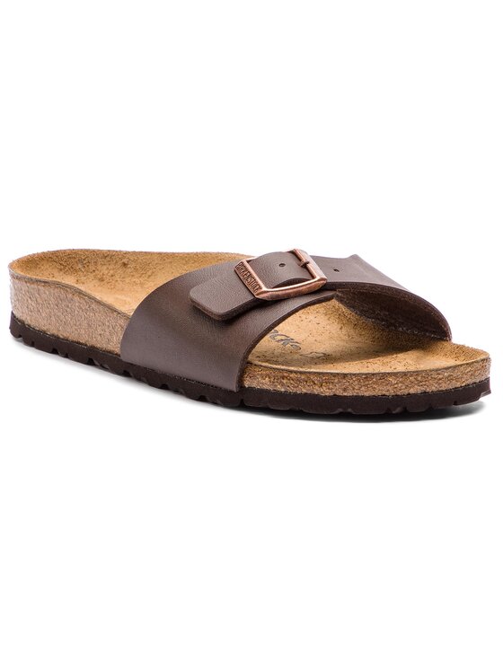 Birkenstock Klapki Madrid Bs 0040393 Brązowy