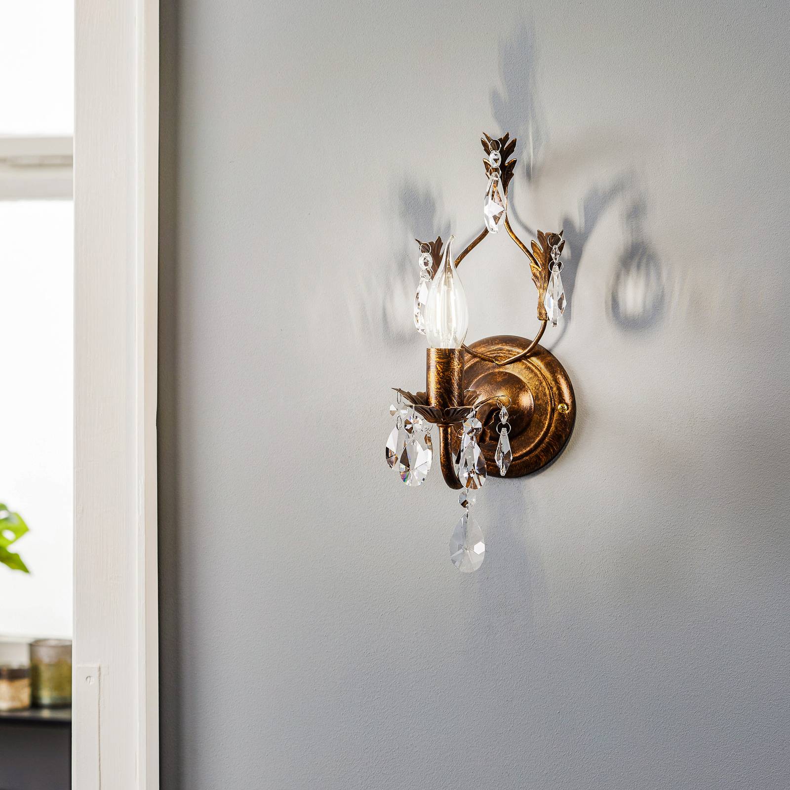 Kinkiet Teresa jako żyrandol, 1-punktowy