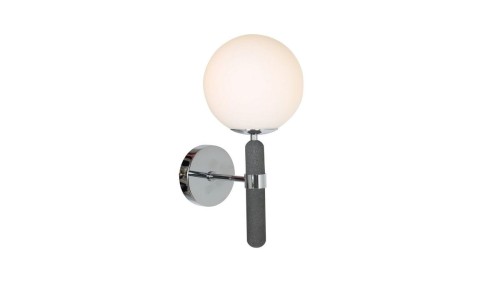 Lumina Deco NOWOCZESNA KINKIET CHROMOWANY GRANINO D20 LDW 6011-1 (CHR)