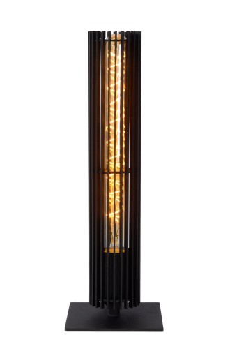 Lucide Lionel 73506/01/30 lampa stołowa lampka 1x40W E27 czarny