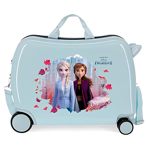Disney Frozen In the Woods walizka dziecięca niebieska 50 x 39 x 20 cm sztywne zapięcie boczne ABS 34 l 2,1 kg 4 bagaż ręczny