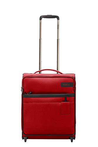 Stratic Lekka walizka na kółkach, miękka, czerwony, 53 cm, 34-