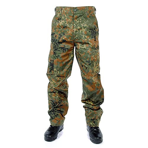 Mil-Tec Us Ranger spodnie męskie moro Flecktarn 3XL