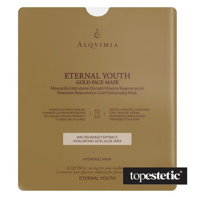 Alqvimia Eternal Youth Gold Face Mask Złota maska hydrożelowa 1szt.