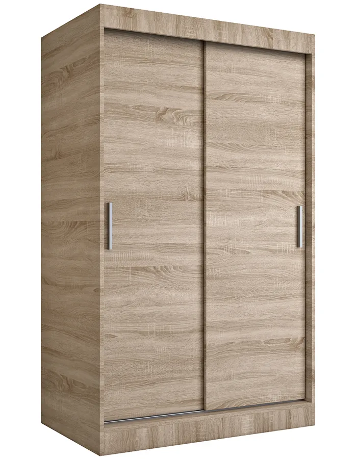 Szafa przesuwna 120 cm dąb sonoma P2-K76