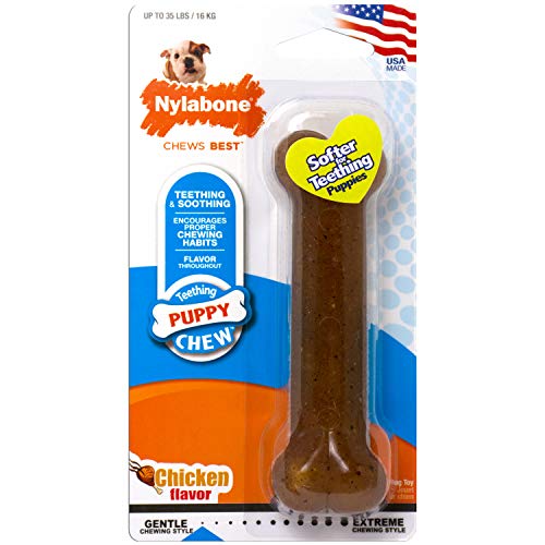 Nylabone Puppybone Puppy Treat Wolf