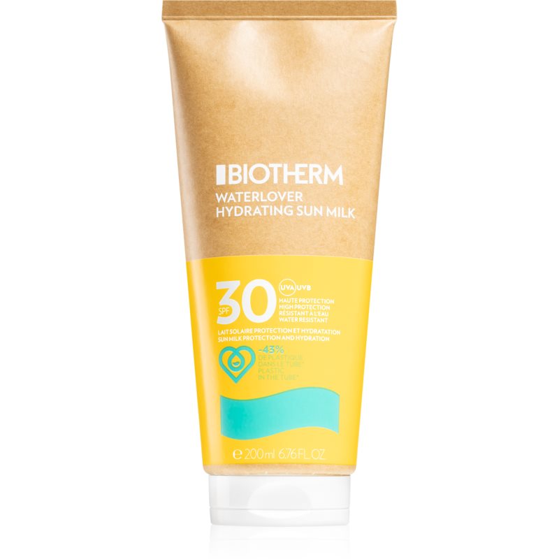 Biotherm Waterlover Hydrating Sun Milk SPF30 preparat do opalania ciała 200 ml unisex