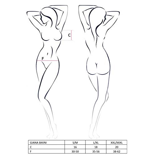 komplet Giana Bikini 2XL/3XL Erotic Pl