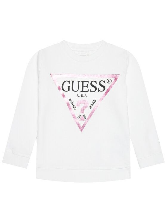 Guess Bluza J74Q10 KAUG0 Biały Regular Fit