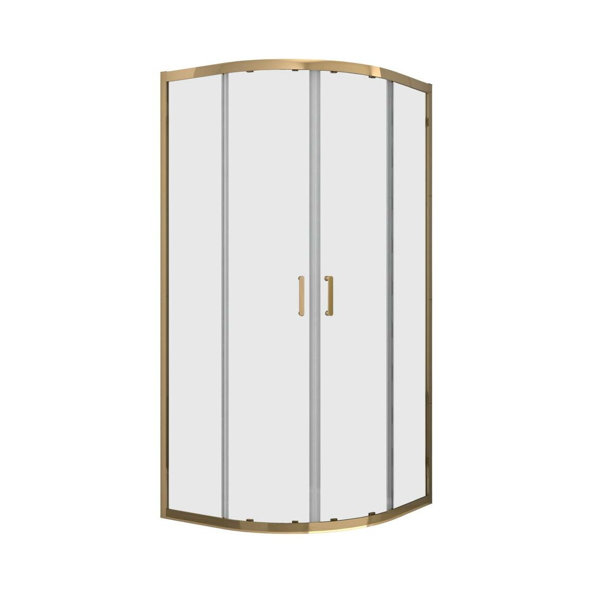 Kabina prysznicowa 90 x 90 cm Ina Gold Liveno
