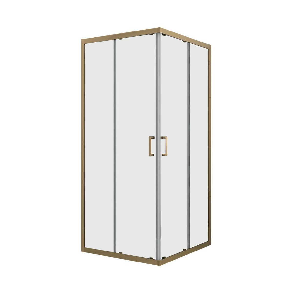 Kabina prysznicowa 90 x 90 cm Ina Gold Liveno