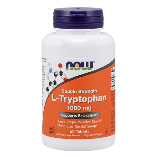 Now Foods L-Tryptofan 1000 mg/60 tabl. TT001790