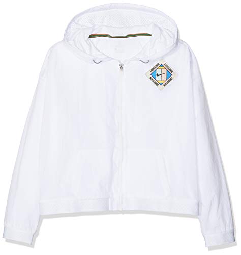 Nike damska kurtka stadionowa W Nkct biały/czarny XL