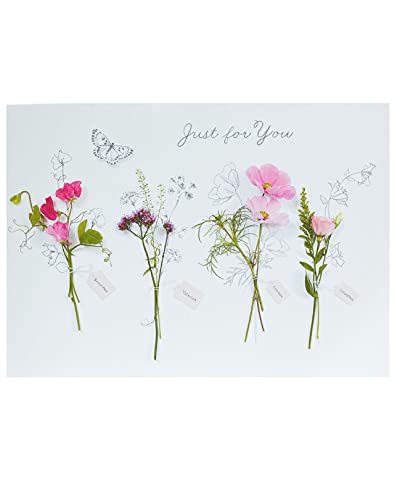 UK Greetings Kartka urodzinowa dla niej - żeńska kartka urodzinowa - kartka urodzinowa dla przyjaciela - kartka urodzinowa dla niej - piękny kwiatowy wzór 676249-0-1