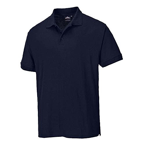 Portwest B210BKR4XL Neapel koszulka polo, czarna, zielony, B210DNRXXL