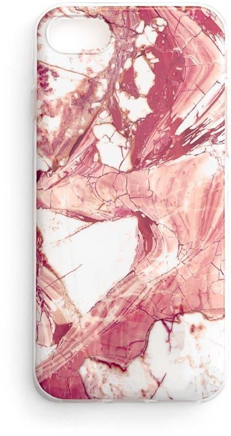 Wozinsky Marble żelowe etui pokrowiec marmur Samsung Galaxy A72 4G różowy