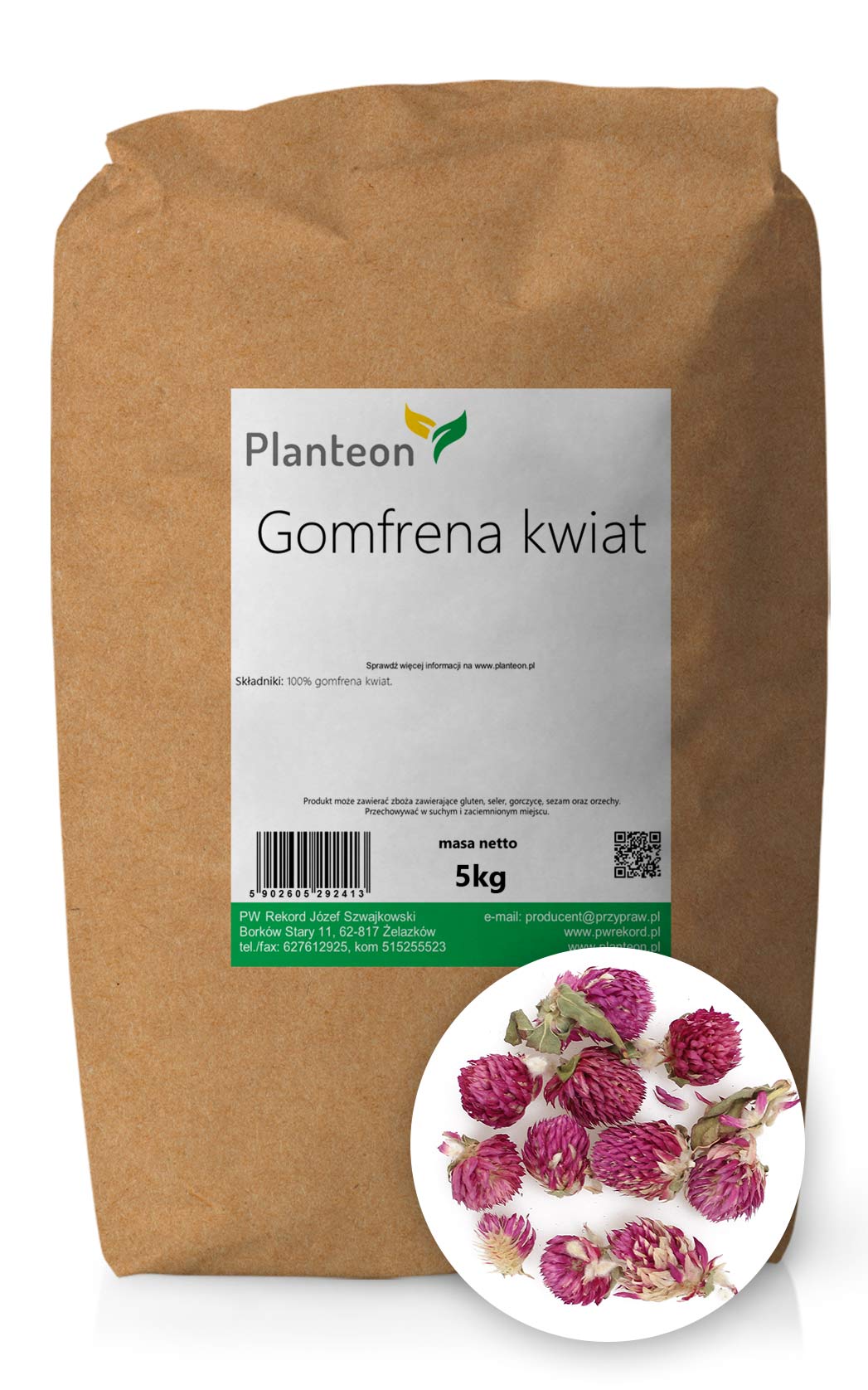 Gomfrena kwiat 5kg